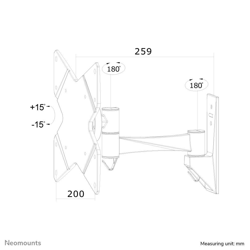 Neomounts by Newstar TV/Monitor-Wandhalterung